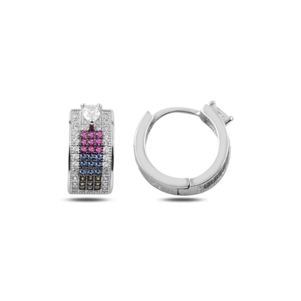 Silver 925 Stamped earrings